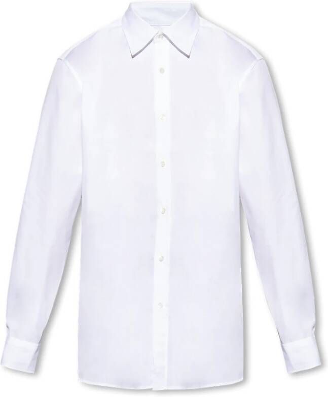 Dries Van Noten Katoenen shirt White Heren