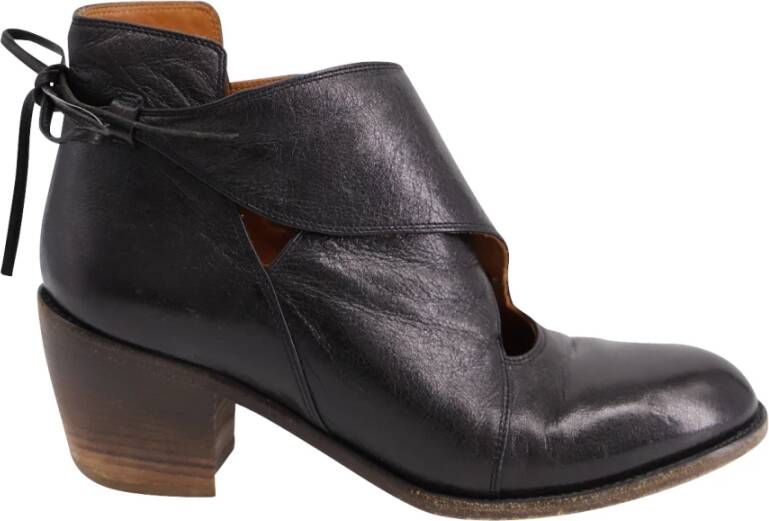 Dries van Noten Pre-owned Ankle Boots Zwart Dames