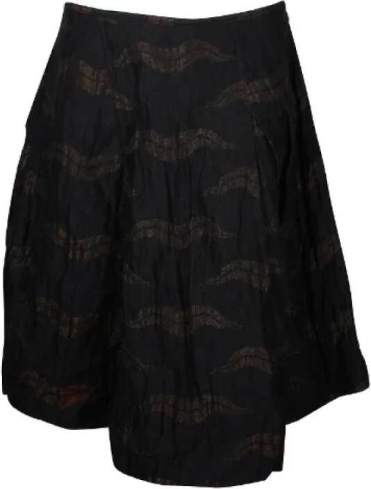 Dries van Noten Pre-owned Fabric bottoms Zwart Dames