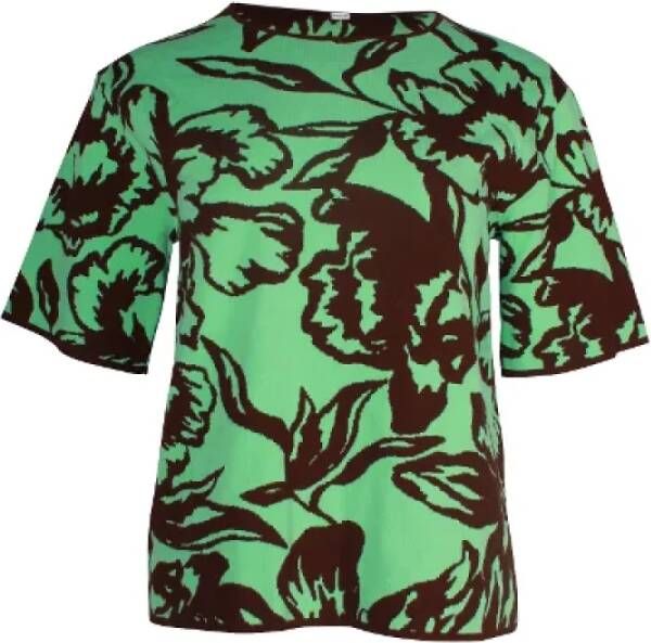 Dries van Noten Pre-owned Fabric tops Groen Dames