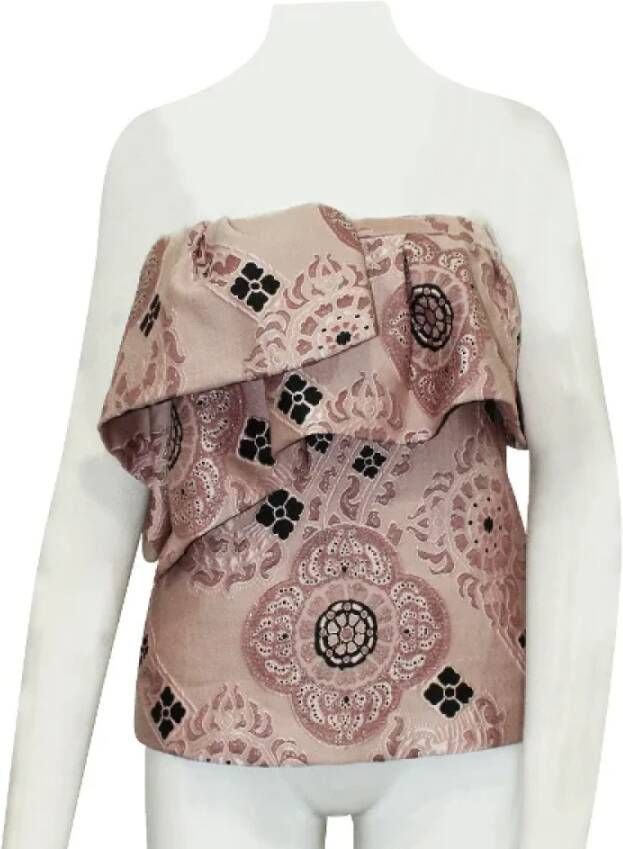 Dries van Noten Pre-owned Fabric tops Roze Dames