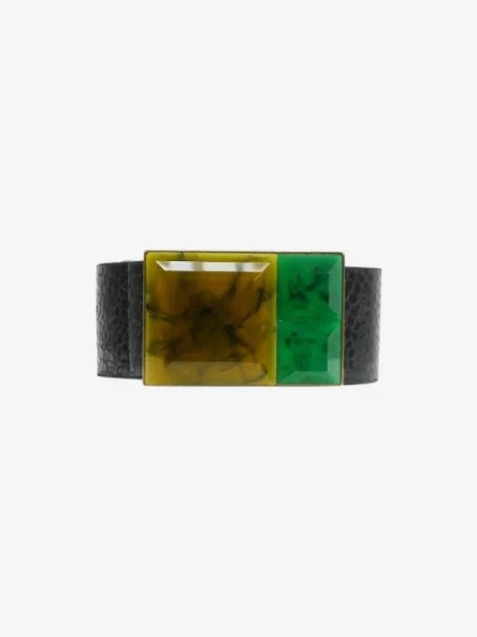 Dries van Noten Pre-owned Leather belts Black Dames