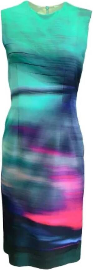 Dries van Noten Pre-owned Polyester dresses Meerkleurig Dames