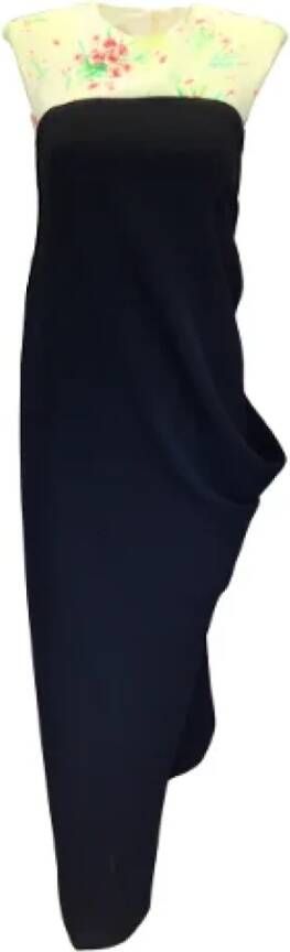 Dries van Noten Pre-owned Polyester dresses Zwart Dames
