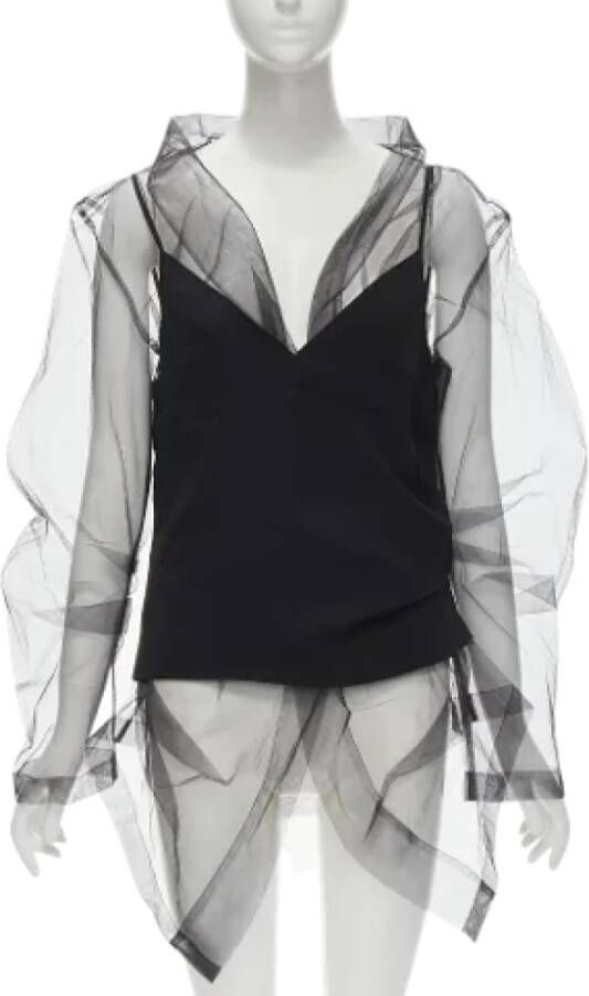Dries van Noten Pre-owned Polyester tops Zwart Dames