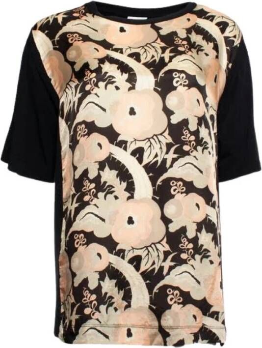Dries van Noten Pre-owned Pre-eigenaarcottontops Zwart Dames