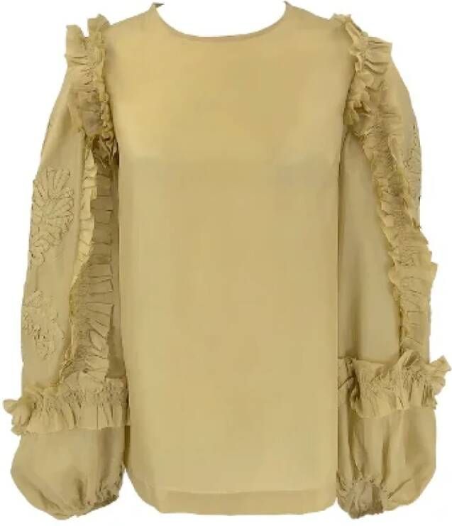 Dries van Noten Pre-owned Pre-owned Tops Groen Dames