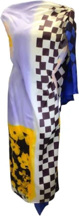 Dries van Noten Pre-owned Silk dresses Meerkleurig Dames