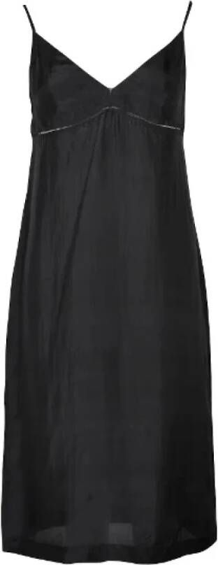 Dries van Noten Pre-owned Silk dresses Zwart Dames