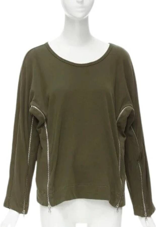 Dries van Noten Pre-owned Voldoende katoentoppen Bruin Dames