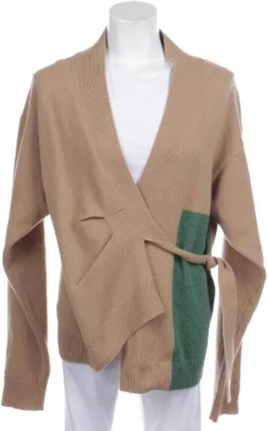 Dries van Noten Pre-owned Voldoende wollen tops Bruin Dames
