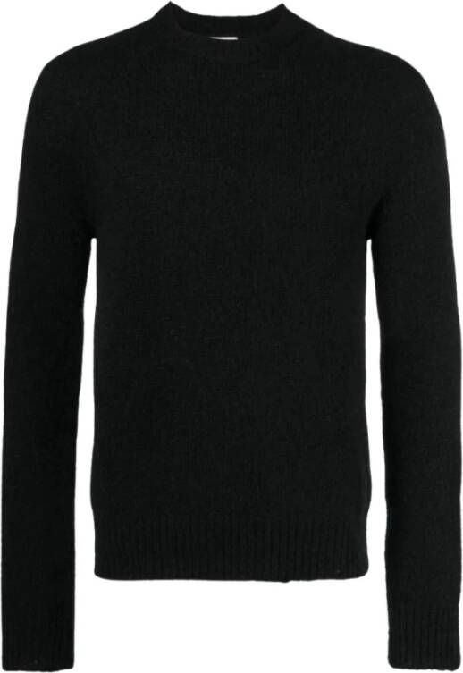 Dries Van Noten Round-neck Knitwear Zwart Heren