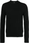 Dries Van Noten Round-neck Knitwear Zwart Heren - Thumbnail 1