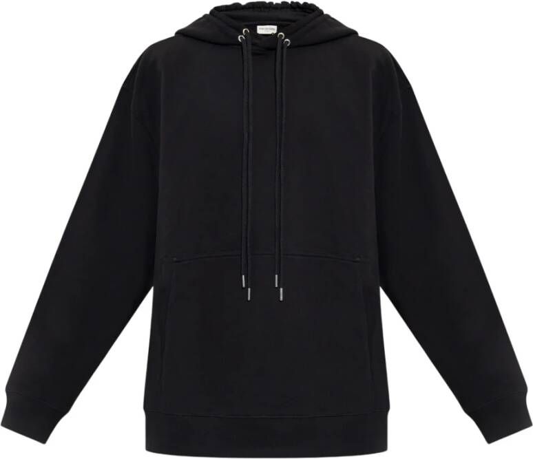Dries Van Noten Ruimvallende hoodie Zwart Heren