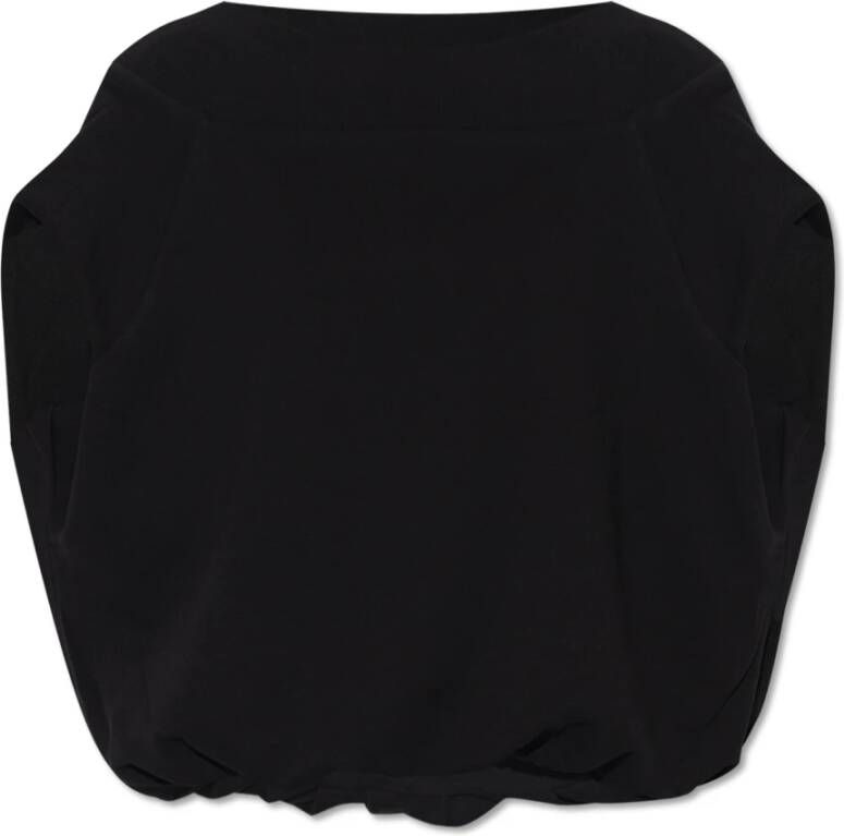 Dries Van Noten Sweatshirt met korte mouwen Zwart Dames