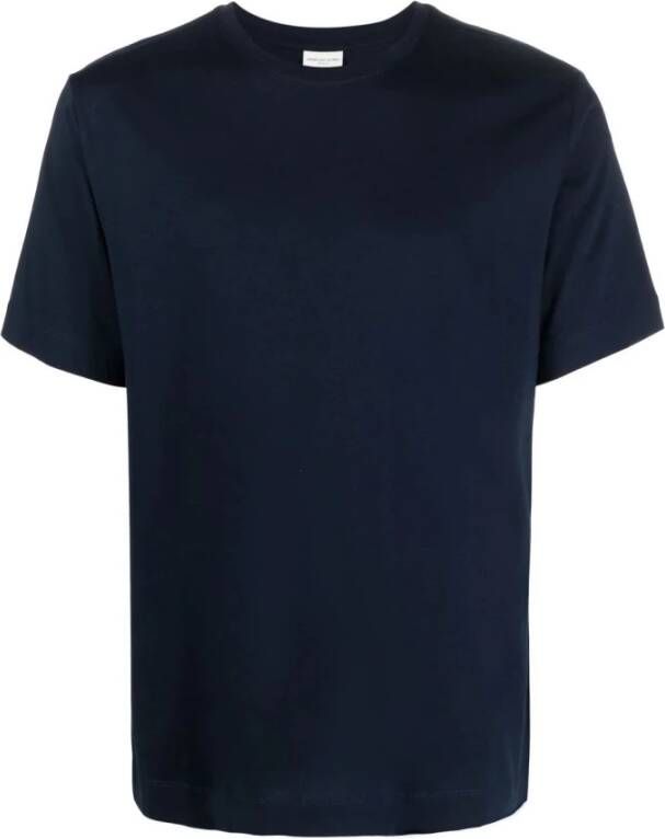 Dries Van Noten T-Shirts Blauw Heren