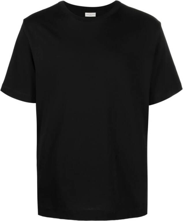 Dries Van Noten T-Shirts Zwart Heren