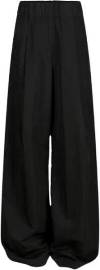 Dries Van Noten Wide Trousers Zwart Dames