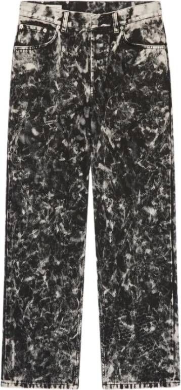 Dries Van Noten Wide Trousers Zwart Heren