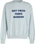 Drole de Monsieur Sweatshirt Blauw Heren - Thumbnail 1