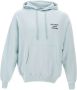 Drole de Monsieur Grappige Santa Hoodie Blue Heren - Thumbnail 3