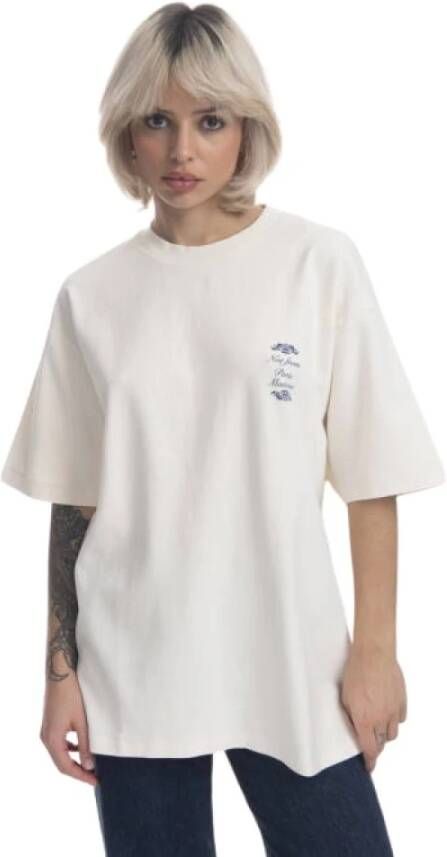 Drole de Monsieur Le T-Shirt Nfpm Ornements White Heren
