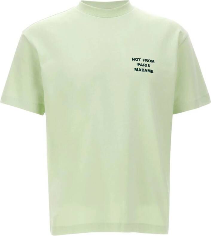 Drole de Monsieur T-Shirts Groen Unisex