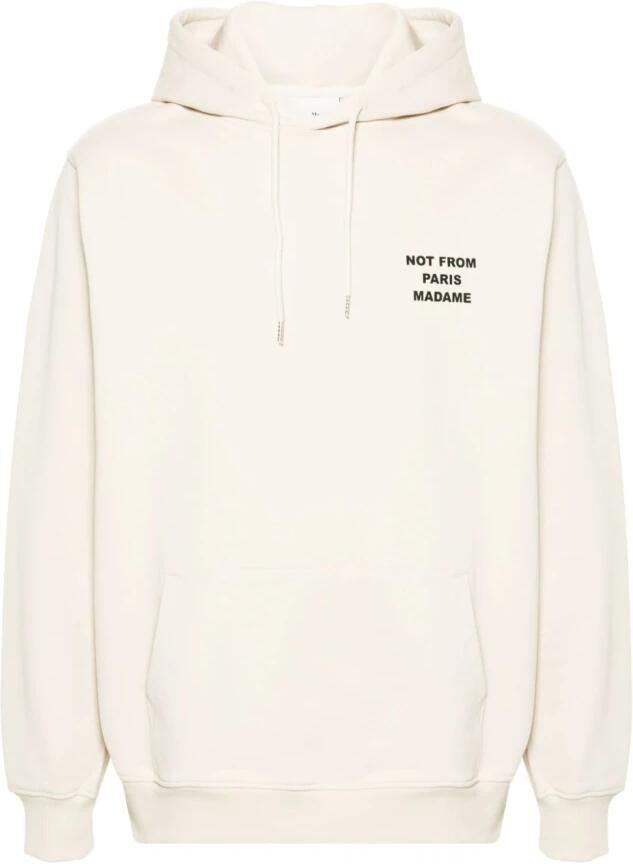 Drole de Monsieur Witte Sweater voor Mannen White Heren
