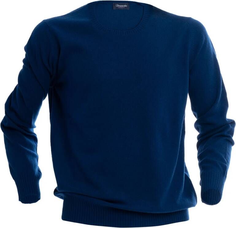 Drumohr Cashmere Sweater Blauw Heren