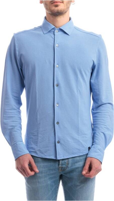 Drumohr Casual overhemd Blauw Heren