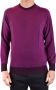 Drumohr Knitwear Purple Heren - Thumbnail 1