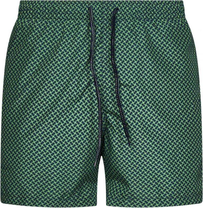 Drumohr Men Clothing Swimwear Green Ss23 Groen Heren