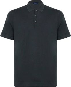 Drumohr Polo Shirts Zwart Heren