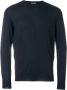 Drumohr lightweight merino wool sweater Blauw Heren - Thumbnail 3