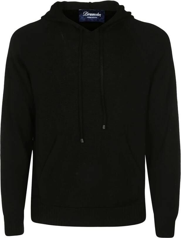 Drumohr Sweaters Black Zwart Heren