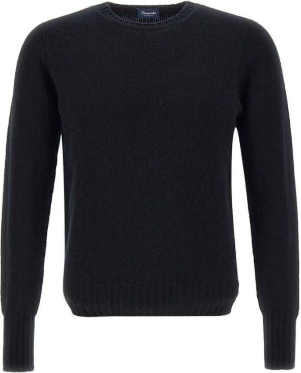 Drumohr Sweaters Black Zwart Heren