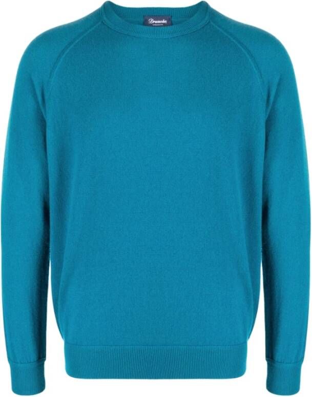Drumohr Sweatshirt Blauw Heren