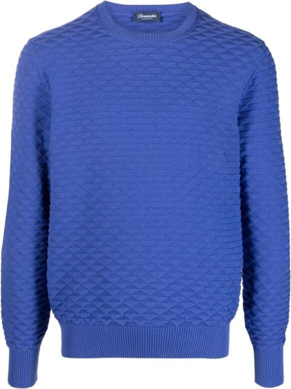 Drumohr Sweatshirts Blauw Heren
