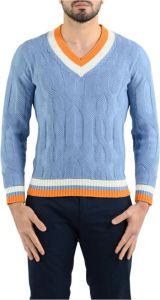 Drumohr Sweatshirts & Hoodies Blauw Heren