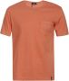 Drumohr T-Shirt Pocket Oranje Heren - Thumbnail 1