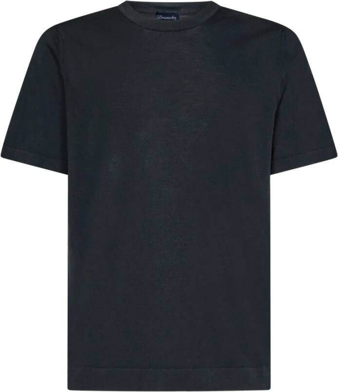Drumohr T-Shirt Zwart Heren