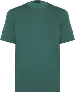 Drumohr T-Shirts Groen Heren