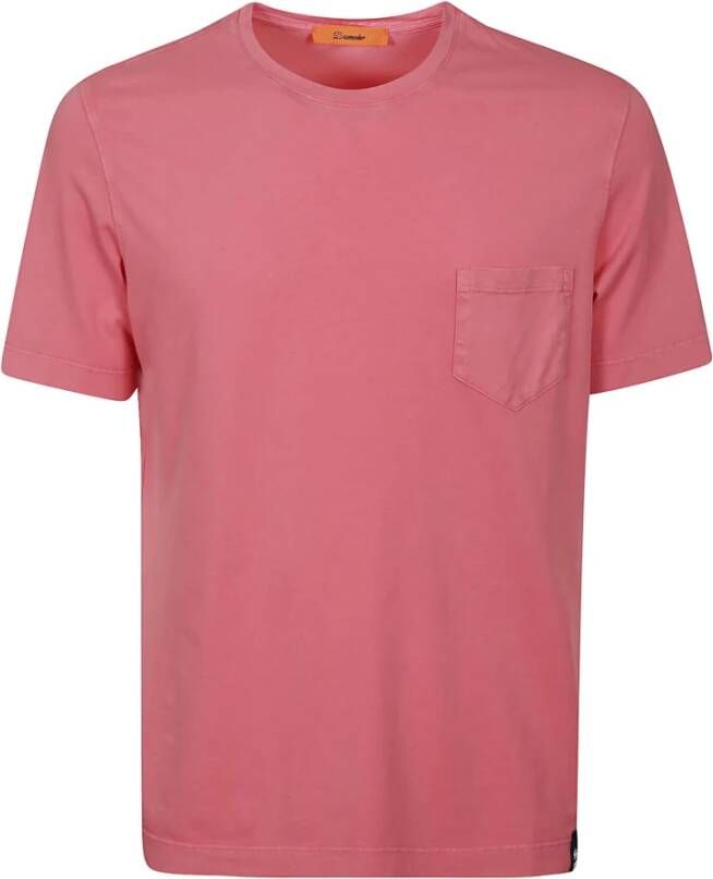 Drumohr T-Shirts Roze Heren
