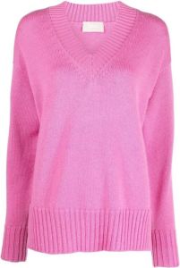 Drumohr V-Neck Sweater Roze Dames