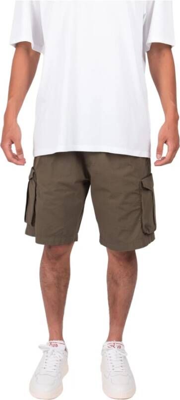 Drykorn 270028 dubbele shorts Groen Heren