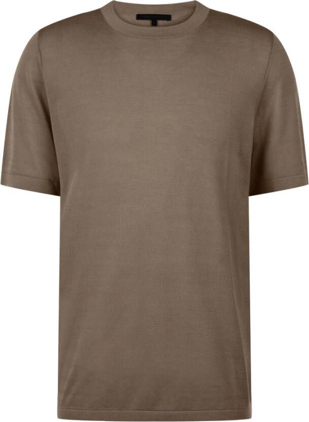 Drykorn 420071 Valentin 10 T-shirt met korte mouwen Bruin Heren