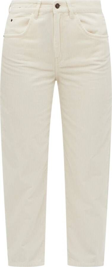 Drykorn Ivoor Corduroy Broek White