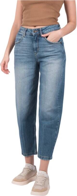 Drykorn Cropped Jeans Blauw Dames