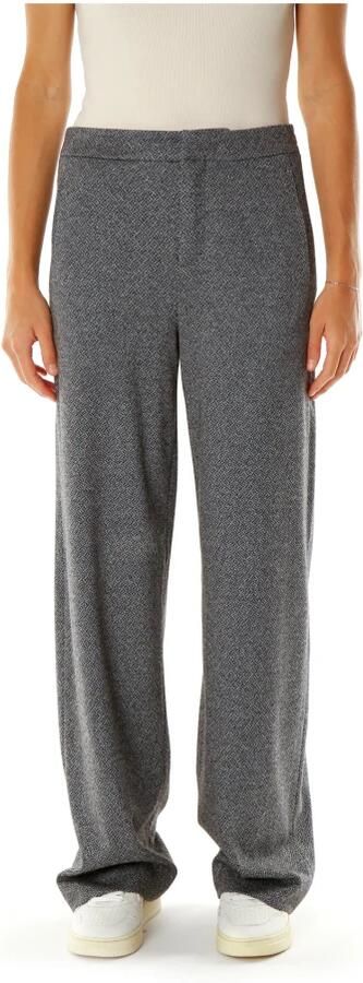 Drykorn Wide leg stoffen broek met achterzakken model 'FAE' - Foto 4