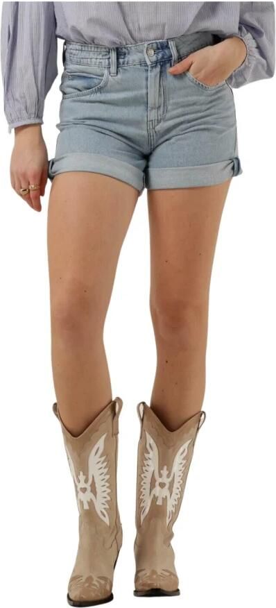 Drykorn Korte jeans met labelpatch model 'CABA' - Foto 3